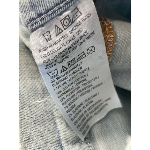 Denim and Co Canyon Retreat EasyStretch Skirt Midi Skirt Plus Petite 20 Blue NEW - Picture 5 of 8